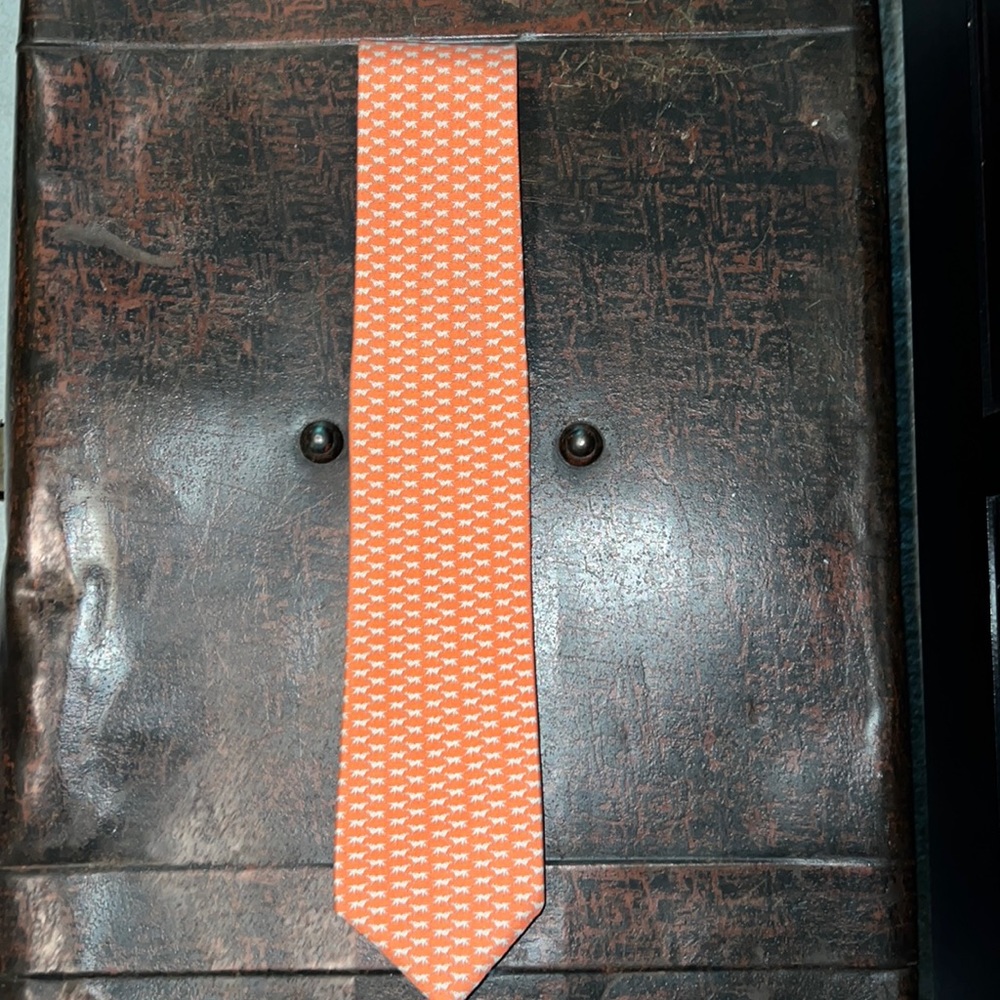 Peter Blair Tie. Hunting Dogs.